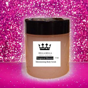 Rella Bella Tropical Breeze Moisturizing Body Scrub 4 oz travel size